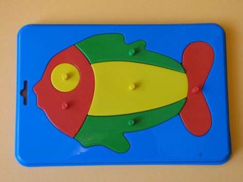 ilustrační obrázek - skládanka rybka