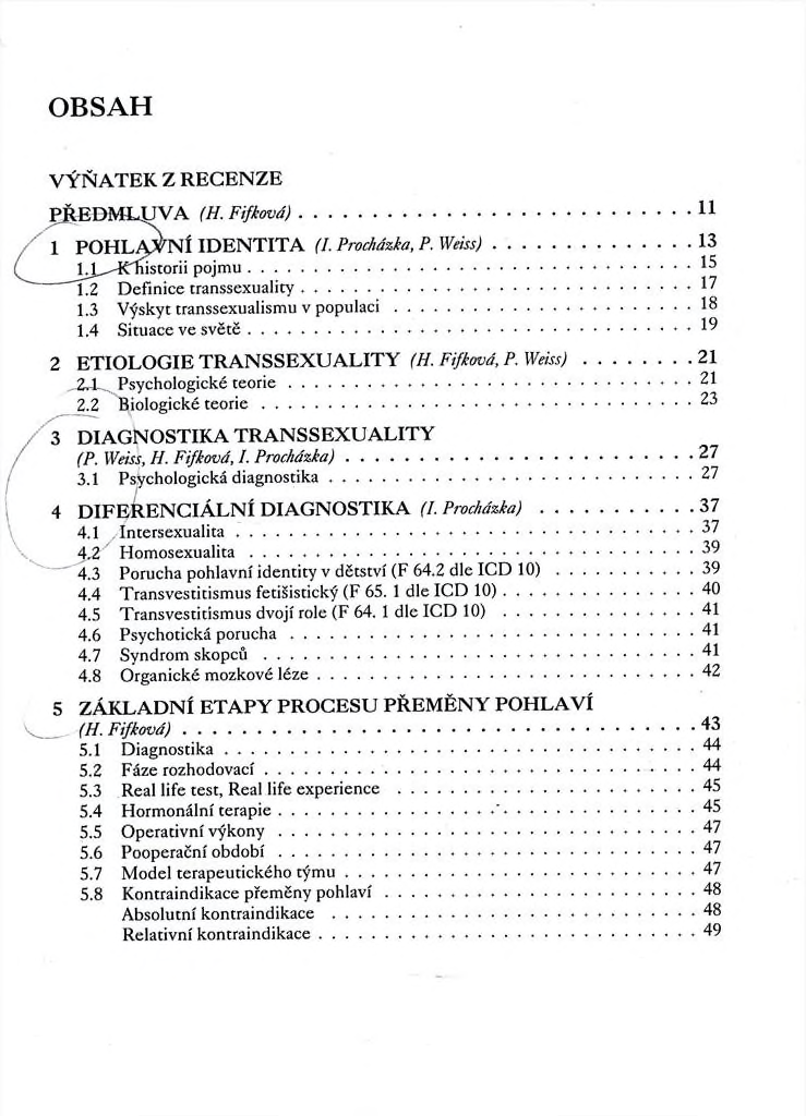 Transsexualita Diagnostika A L ba ance D tem Transsexualita Diagnostika A L ba ance D tem