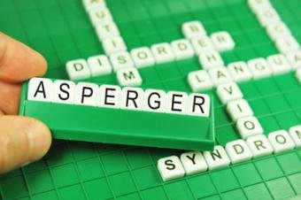 Scrabble nápis "ASPERGER"