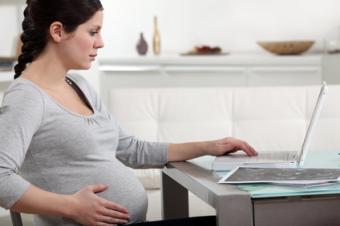 Těhotná žena a ultravzukové snímky