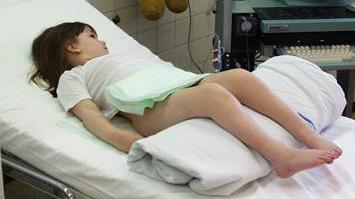 Dívka na vyšetření Dívka na vyšetření