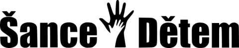 logo Šance Dětem černé