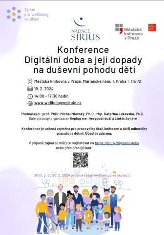 Plakát - konference wellbeing