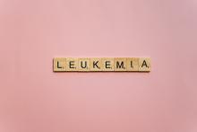 nápis leukemie