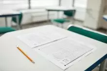 test ve škole