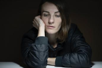 Smutná žena Smutná žena