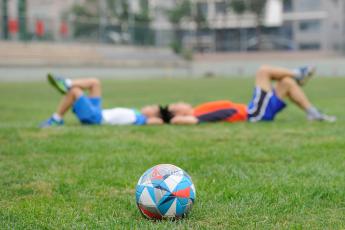 děti a sport děti na fotbalovém hřišti