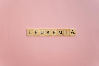 nápis leukemie