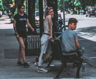 teenageři na ulici