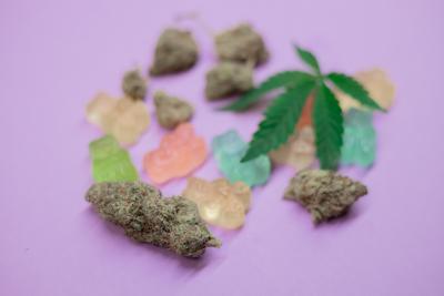 marihuana a gumoví medvídci