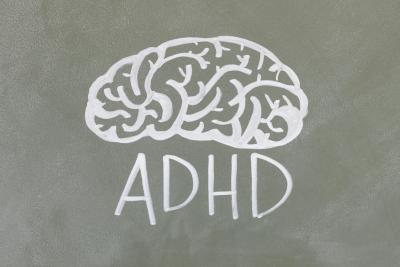 nápis ADHD