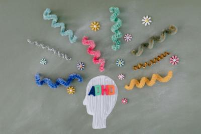 Obrázek symbolizující ADHD
