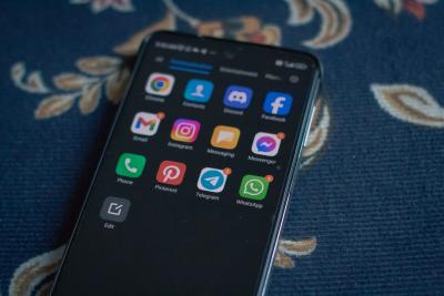Telefon s aplikacemi